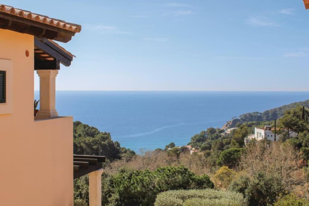 Вилла Casa Con Impresionantes Vistas Al Mar Тосса-де-Мар Экстерьер фото
