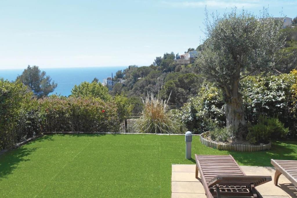 Вилла Casa Con Impresionantes Vistas Al Mar Тосса-де-Мар Экстерьер фото